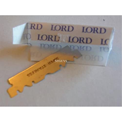 200 LORD Razor Blades Super Stainless Single edge for Barbers