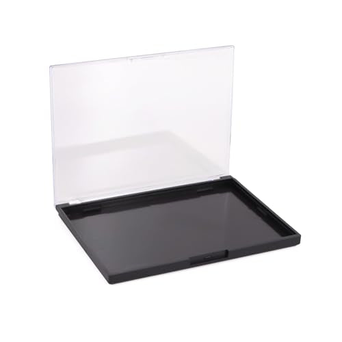 3-Pack Magnetic Makeup Palette with Clear Top & 60 Stickers