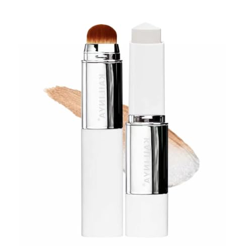 2-in-1 Foundation Stick with Brush - Lightweight Coverage