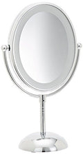 Conair LED Lighted Makeup Mirror, 1X/7X Magnification, Double Sided