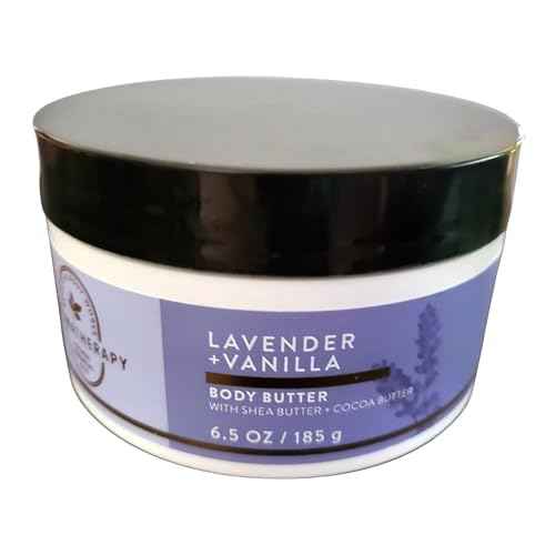 Bath and Body Works Lavender Vanilla Aromatherapy Body Butter 6.5 Ounces