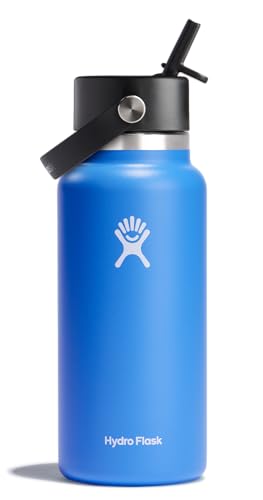 Hydro Flask Wide Flex Straw Cap Cascade 32 Oz