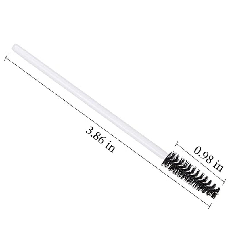 300 Pack Disposable Mascara Wands Lash Spoolie Brushes