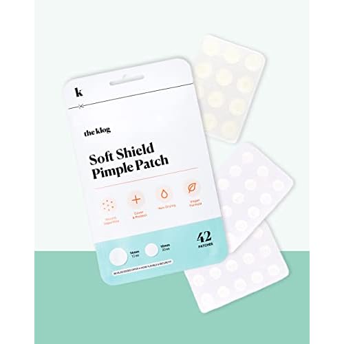 The Klog Soft Shield Pimple Patch, 2 Patch Sizes, Pack of 3 (126 Patches)