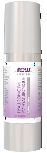 NOW Solutions, Hyaluronic Acid Creme, Rehydrating Moisture and Renewal Formula, 2-Ounce