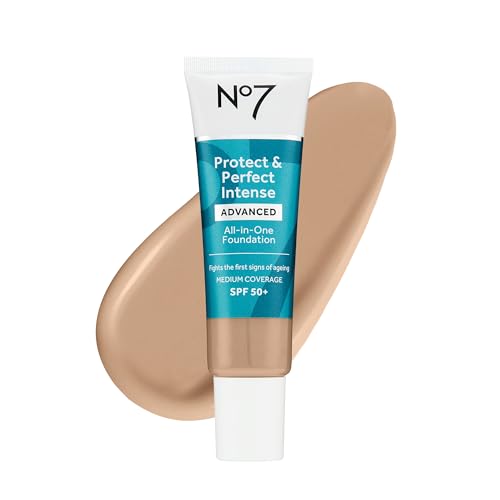 No7 Protect & Perfect Foundation SPF 50 - Warm Beige 30ml