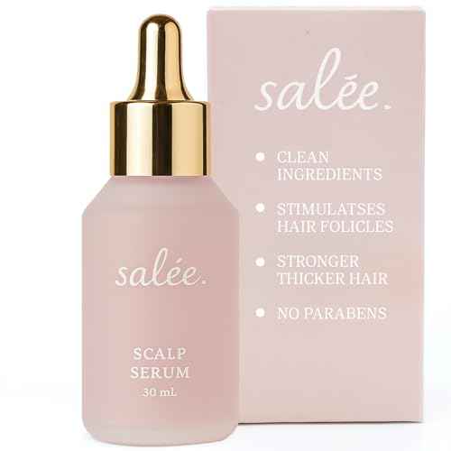 Salee- Dry Scalp Serum Nourishing & Moisturizing| Biotin, Caffeine For Thinning Hair, Reduce Shedding, Hydrate, Stimulate+ Hyaluronic Acid