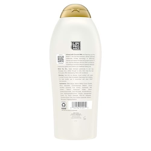 OGX Nourishing Coconut Milk Shampoo 25.4oz