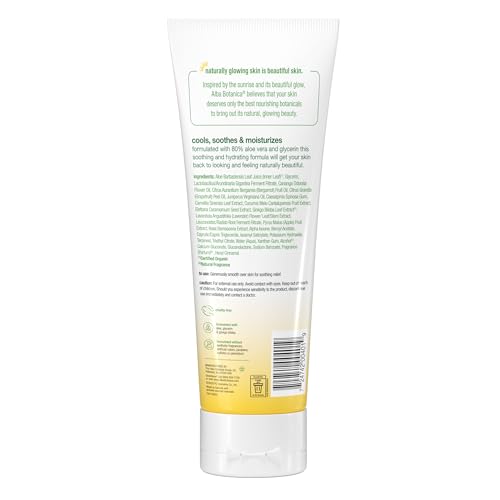 Alba Botanica 80% Aloe Vera After Sun Gel, 8 fl oz