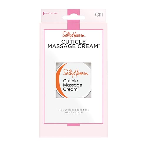 Sally Hansen Apricot Cuticle Massage Cream 0.4oz Moisturizing Nail Treatment
