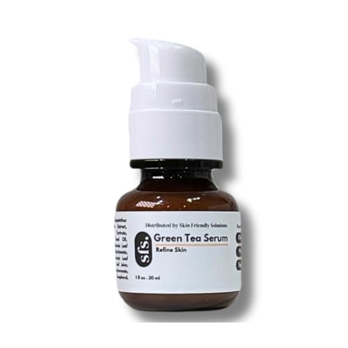 Clarifying Green Tea Hyaluronic Acid Serum for red light therapy with Niacinamide - Skin Repairing and Clarifying Face Serum