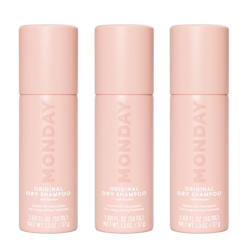 MONDAY HAIRCARE Dry Shampoo with Keratin 50ml - 3 Pack