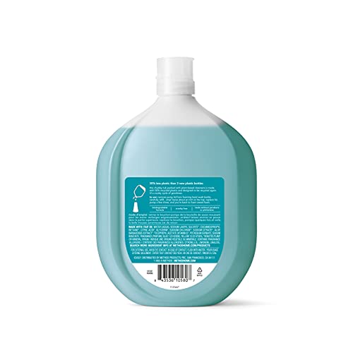 Method Foaming Hand Soap Refill, Waterfall, Recyclable Bottle, 28 fl oz (Pack of 4)
