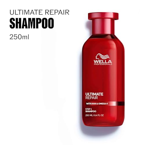 Wella Professionals ULTIMATE REPAIR Shampoo & Conditioner Bundle Set | Repairs, Strengthens, & Moisturizes with AHA & Omega-9 for Damaged Hair | Deeply Nourishing | Various Sizes