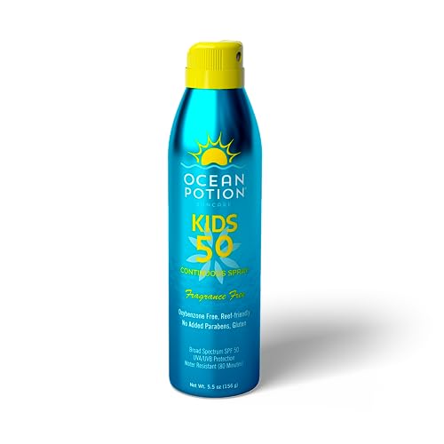 Ocean Potion Sunscreen Body Spray Kids SPF#50 5.5oz C-Spray