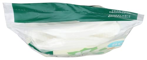 Organic Cotton Exfoliating Facial Pads - 50 Count, Biodegradable & Gentle