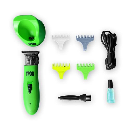 TPOB Ghost X Cordless Beard Trimmer for Men, Professional Hair Clippers