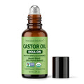 Organic Castor Oil Roll-On - Cold Pressed, Hexane Free, 1 fl oz