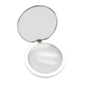 stylPro Flip N Charge Power Bank Compact Mirror with LED Light - Handheld Pocket Magnifying Mirror Travel Makeup & Hair Styling - 2 in 1 USB Charger - Mini Portable Mirror for Purse - 1 Piece