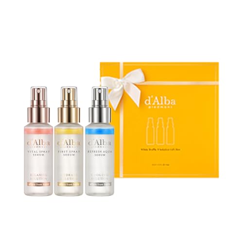 d'Alba White Truffle Spray Serum Trio - 3-Pack Hydrating Mist