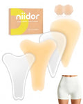Niidor Camel Toe Concealer Anti-Camel Toe Invisible Pad for Women, Yoga Proof Pad 3/4 Pack