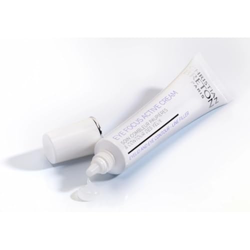 Christian Breton Eye Focus Active Cream - Deeply Hydrating Under Eye Cream for Smoothing Under Eyes - Squalane & Vitamin E - Ophthalmologist Tested, Made in France - 10 ml / 0.34 oz