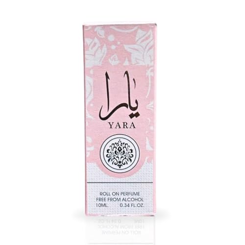 Lattafa Ard al Zaafaran Yara Women’s Roll-On Perfume Oil 10ML - Long Lasting Fragrance