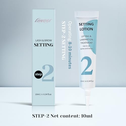 Lash Setting Lotion Tube Pro for Eyelash Lift Lash Perm Brow Lamination Home and Salon Use (Only Setting Lotion)