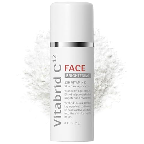 Vitamin C Boost Powder for Face with Niacinamide - 12 hours Active Vitamin C - Even Skin Tone, Age Defying, Minimizing Pores - Mix Powder with Serum & Cream, 0.1oz.