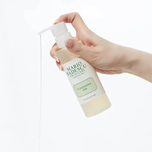 Mario Badescu Double Cleansing Skincare Bundle ? Cleansing Oil & Gentle Foaming Cleanser Face Wash for All Skin Types ? Lightweight Oil Makeup Remover & Deep Facial Cleanser