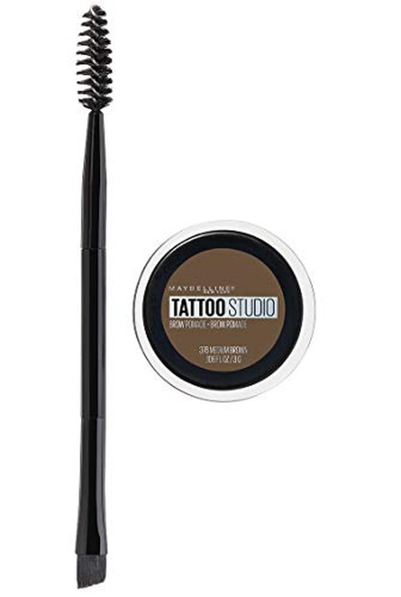 Maybelline TattooStudio Brow Pomade Medium Brown