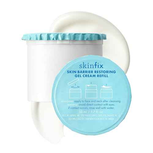 Skinfix Skin Barrier Restoring Gel Cream - 1.7 oz Refill - Non-Greasy Moisturizer for Normal to Combination Skin - Hydrates, Plumps & Smooths - Non-Comedogenic, Fragrance Free, Vegan, Cruelty Free