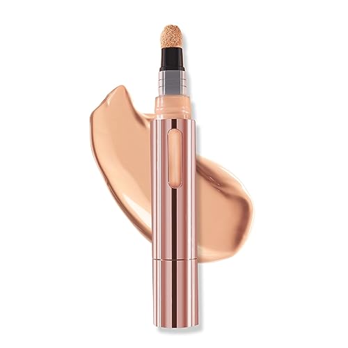 Mally Beauty - The Plush Pen Brightening Concealer Stick - Beige - Hydrating Turmeric, Vitamin E, and Hyaluronic Acid Infused Formula - Medium Buildable Coverage with a Natural, Smooth Finish