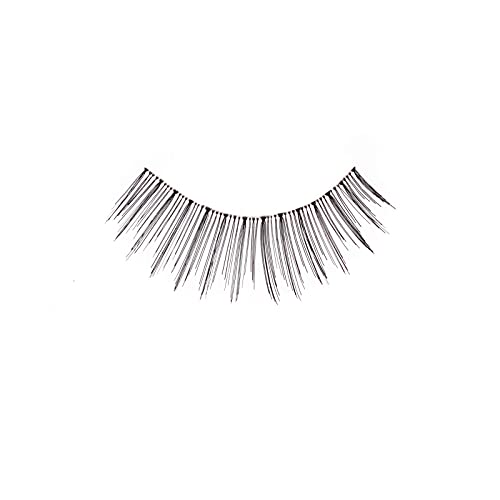12 Pair Human Hair False Eyelashes - Reusable Wispy Lashes