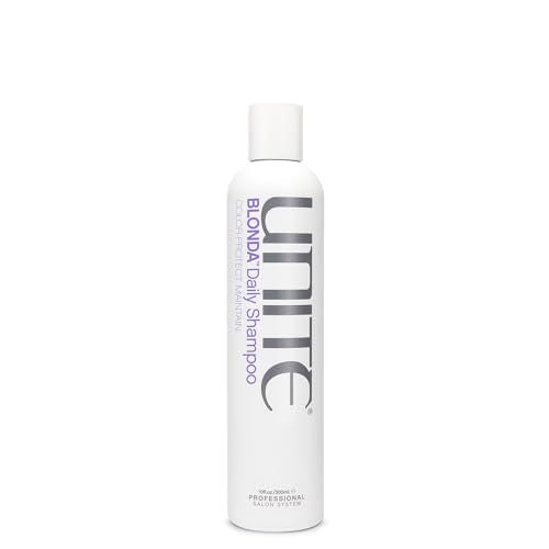 UNITE Hair ? BLONDA Daily Shampoo ? Gentle Cleanser for No-Tone Days to Maintain Bright Blonde, Gray & Highlighted Hair ? Adds Weightless Moisture & Shine ? 10 Fl Oz