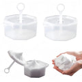 2Pcs Foam Maker For Face Wash,Face Wash Foamer,Press Type Soft,Fluffy,Delicate,Micro Foam.Dense Foam,Easy To Clean And Travel