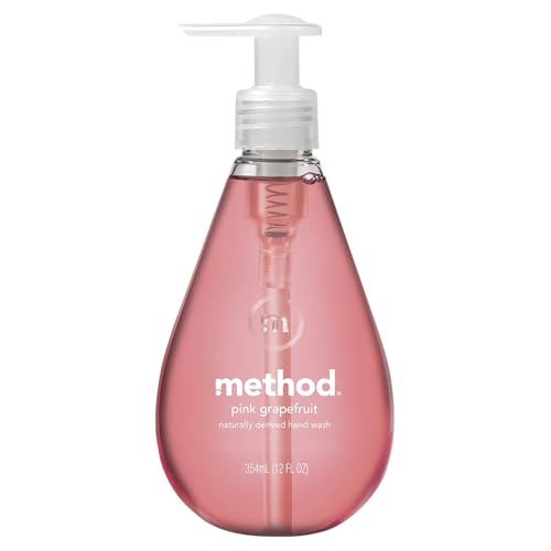 Method Gel Hand Soap - Pink Grapefruit, 12 oz, Eco-Friendly