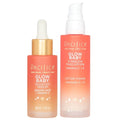 Pacifica Glow Baby Super Lit Booster Serum & VitaGlow Vitamin C Face Cream Brighten & Hydrate Skincare Bundle Daily Antioxidant Moisturizer Set for Radiant, Even-Toned Skin