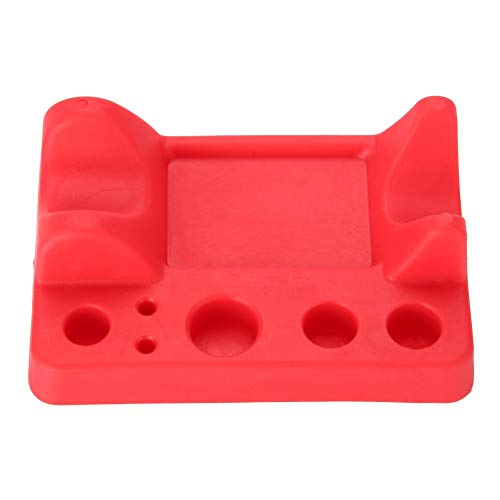 Red Silicone Tattoo Ink Cup Holder Stand 9x6.5cm