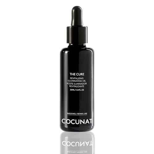 COCUNAT - The Cure - Anti-Ageing Facial Serum - Repairs and Redensifies - Targets Wrinkles, Luminosity and Nourishment - 21 Essential Oils, Antioxidants, Vitamins, Fatty Acids and Bakuchiol - 30 ml