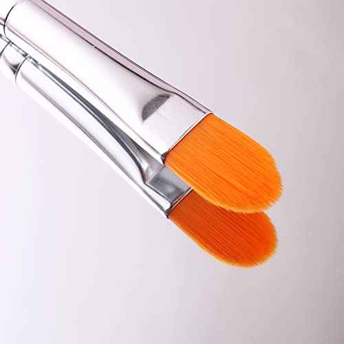 Flat Concealer brush Brow Brush Black Single Brushes Eye Shadow Primer Applicator Brush for Blending, Small Makeup Brush Concealer Brush Eyeshadow brush