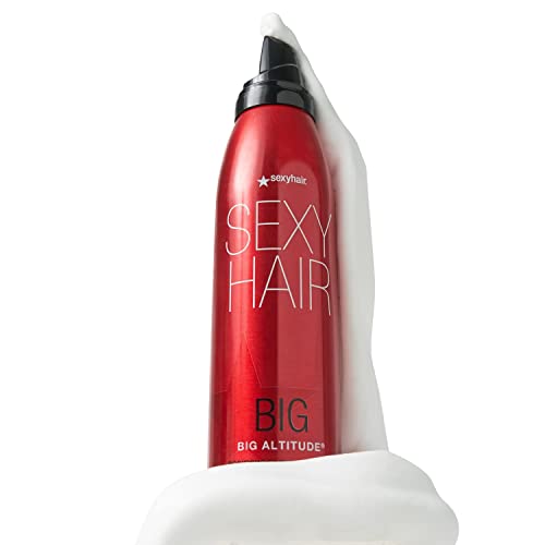 SexyHair Big Altitude Bodifying Blow Dry Mousse - 6.8 Oz Volume & Humidity Resistant