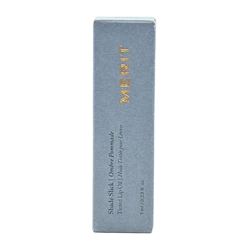Merit Shade Slick Classics Tinted Lip Oil - Sangria - Deep Berry