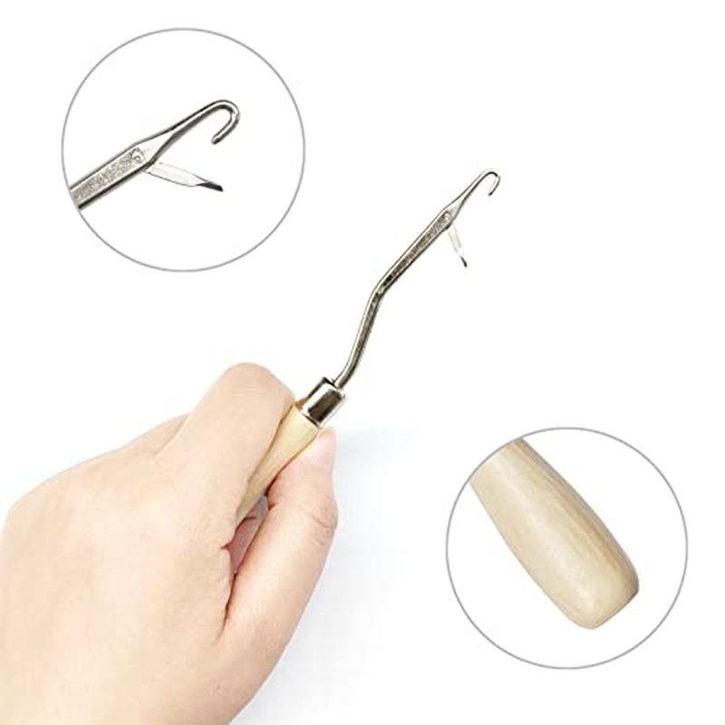 5-Piece Latch Hook Set - Various Sizes Crochet Hooks