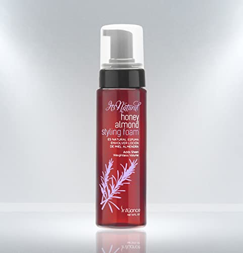 Natural Honey Almond Styling Foam - Volume & Hold