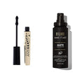 Milani Make it Last Charcoal Matte Setting Spray & Milani Highly Rated Anti-Gravity Black Mascara with Castor Oil and Molded Hourglass Shaped Brush