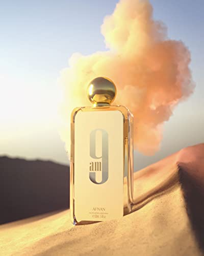 Afnan 9 AM Unisex Eau De Parfum 3.4 Fl Oz - Bright Citrus & Floral Scent