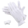 100% Cotton Gloves for Dry Hands & Eczema - 10 Pairs