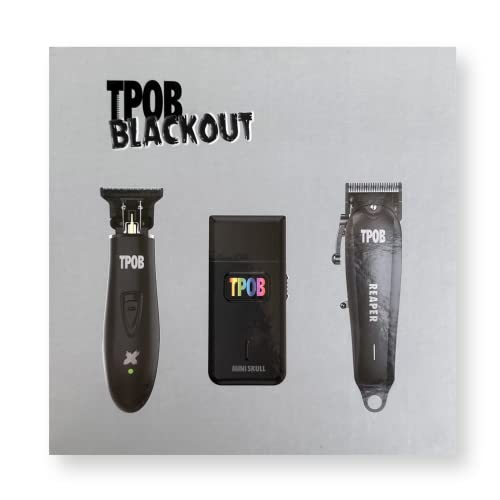 TPOB Slime 2 Black Hair Clipper Trimmer Set 6800 RPM