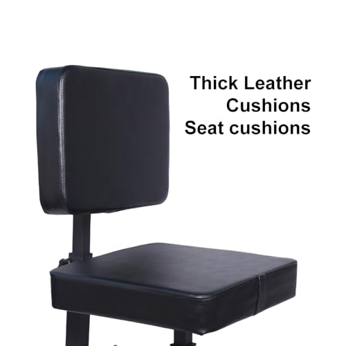 Tattoo Artist Chair with Adjustable Back - 400lb Capacity